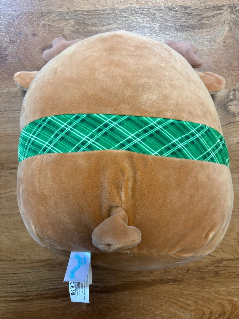 Squishmallows Brown Reindeer & Blue Snowman